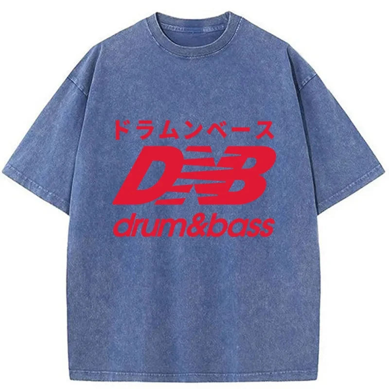 Drum And Bass Japan Washed T-Shirt