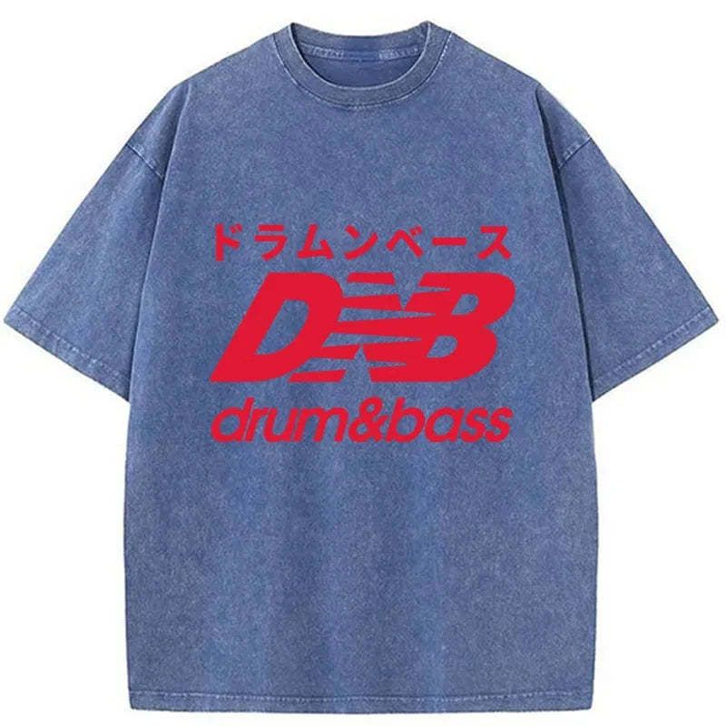 Drum And Bass Japan Washed T-Shirt