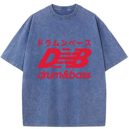 Drum And Bass Japan Washed T-Shirt