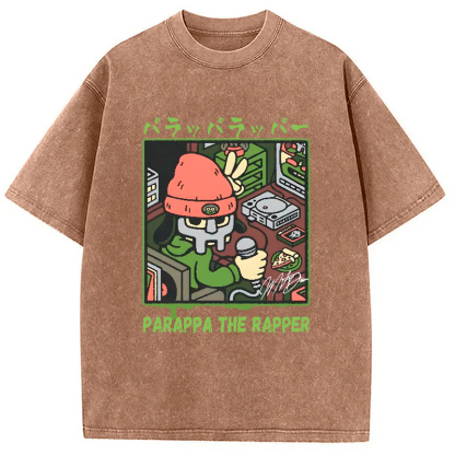 PaRappa the Rapper MF DOOM Washed T-Shirt