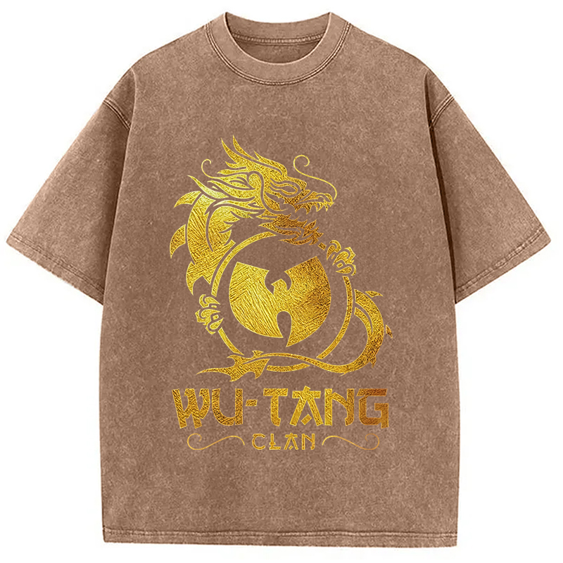Wu Tang Clan Dragon Washed T-Shirt