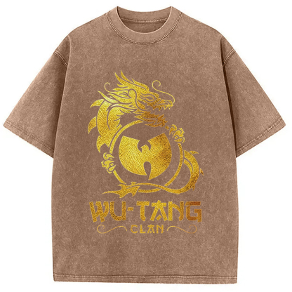 Wu Tang Clan Dragon Washed T-Shirt