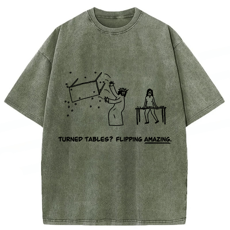 Tokyoviva Jesus Funny Washed T-shirt