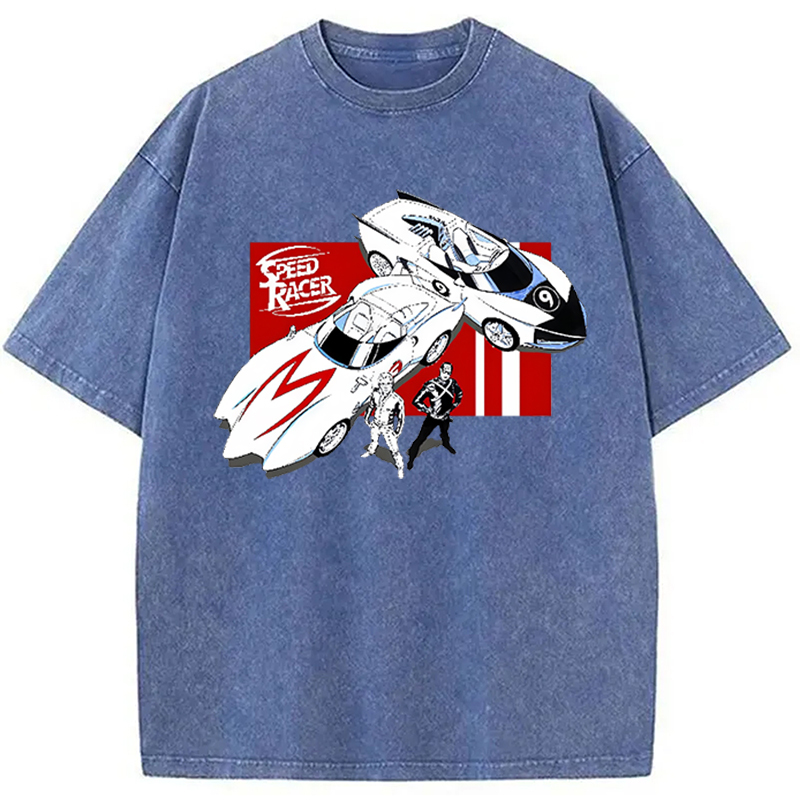 Speed Racer Vintage Japanese Washed T-Shirt