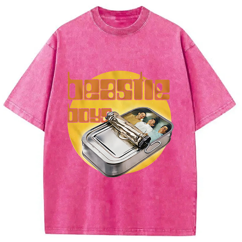 Hello Nasty Beastie Boys Hiphop Washed T-Shirt