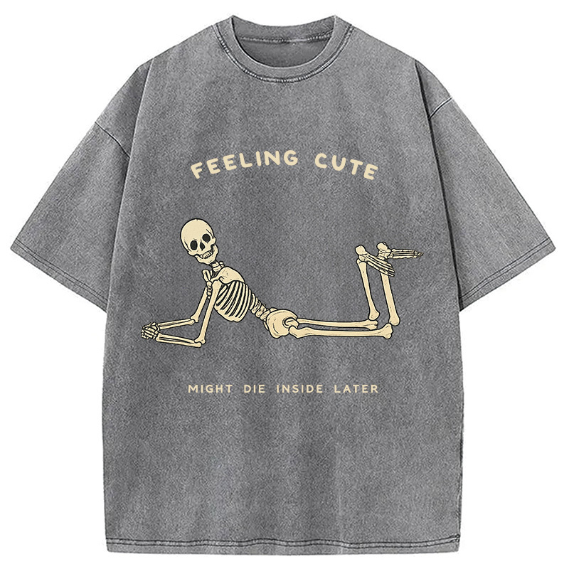 We Shall See Washed T-Shirt