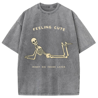 We Shall See Washed T-Shirt