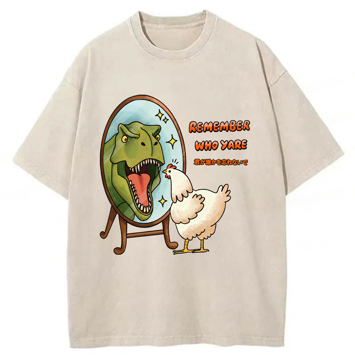 Tokyoviva I Am Strong Washed T-shirt