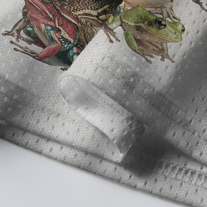 Baddiecat Man I Love Frogs Mesh Jersey