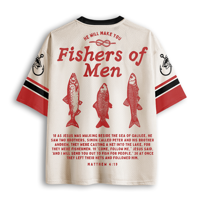 Baddiecat Fishers Of Men Mesh Jersey