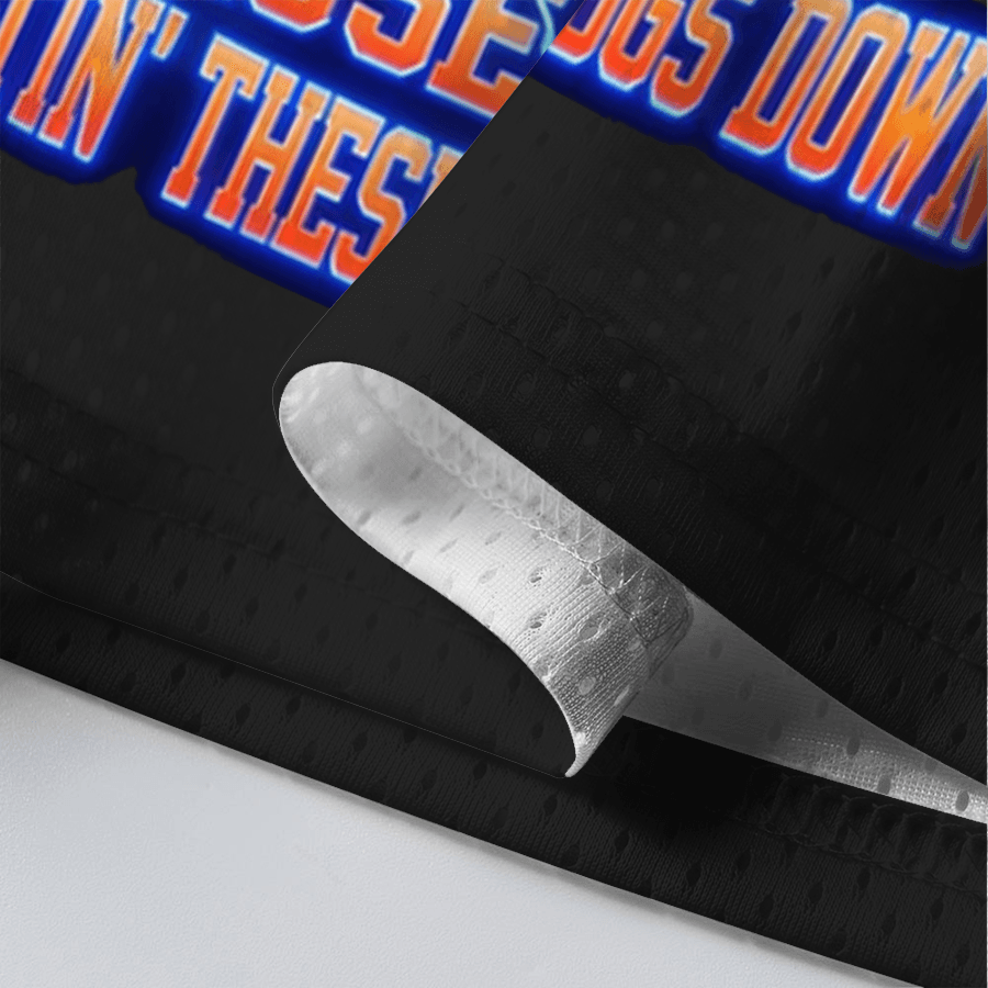 Baddiecat Call Me The Vet Cause I Be PuTTIN' These Dogs Down Mesh Jersey