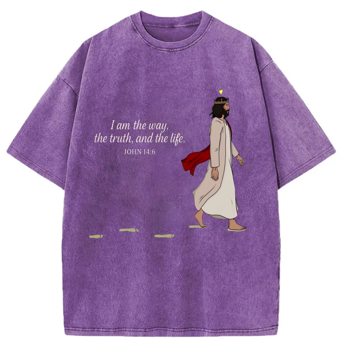 Tokyoviva Jesus The Way The Truth The Life Washed T-shirt
