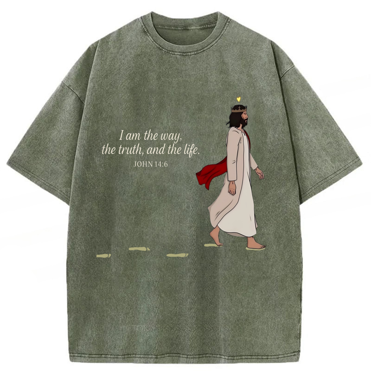 Tokyoviva Jesus The Way The Truth The Life Washed T-shirt