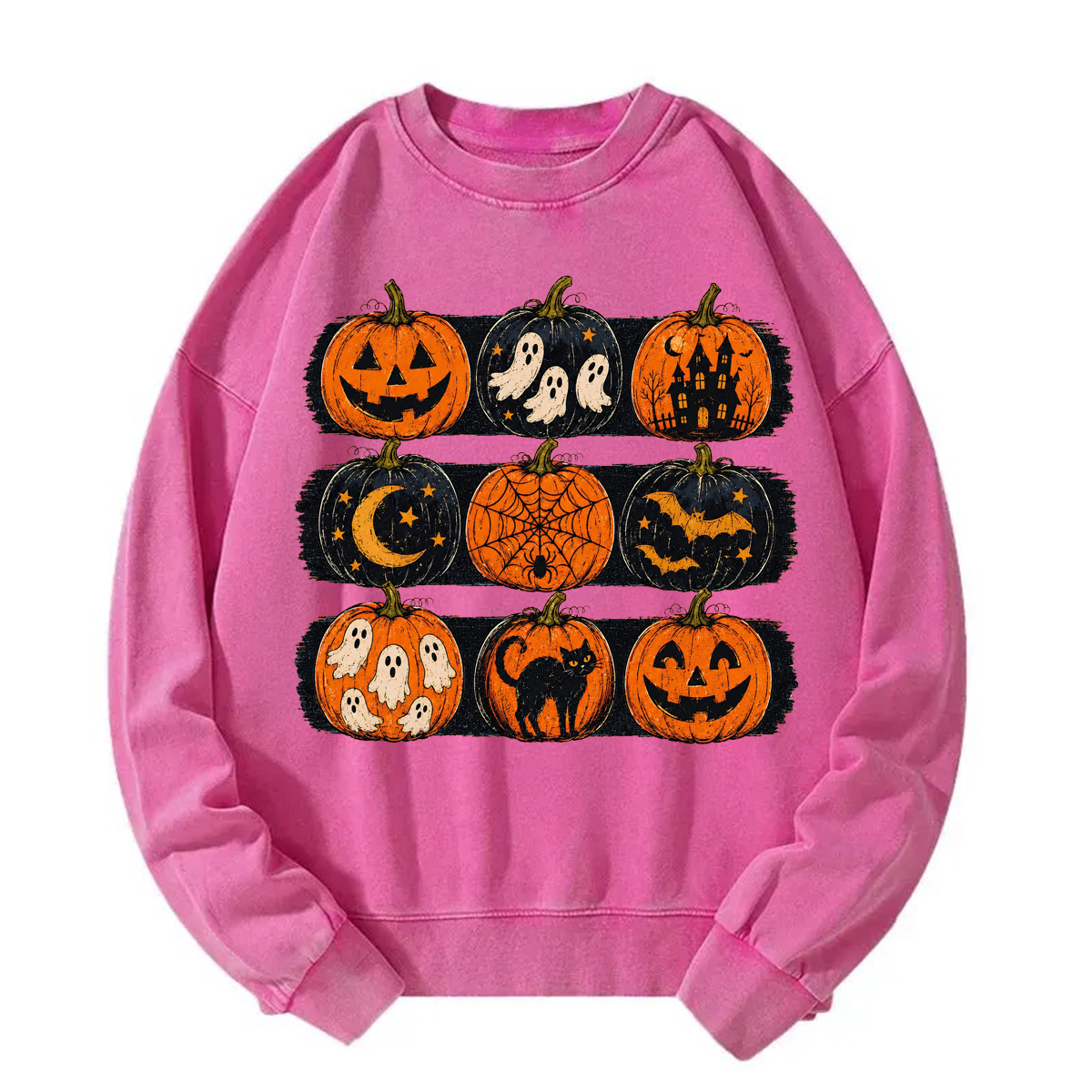 Tokyoviva Spooky Halloween Pumpkin Sweatshirt