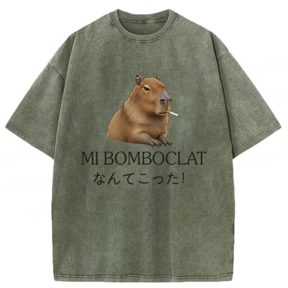 Tokyoviva Amazing Capybara Washed T-shirt