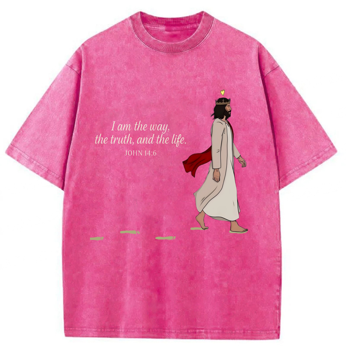 Tokyoviva Jesus The Way The Truth The Life Washed T-shirt