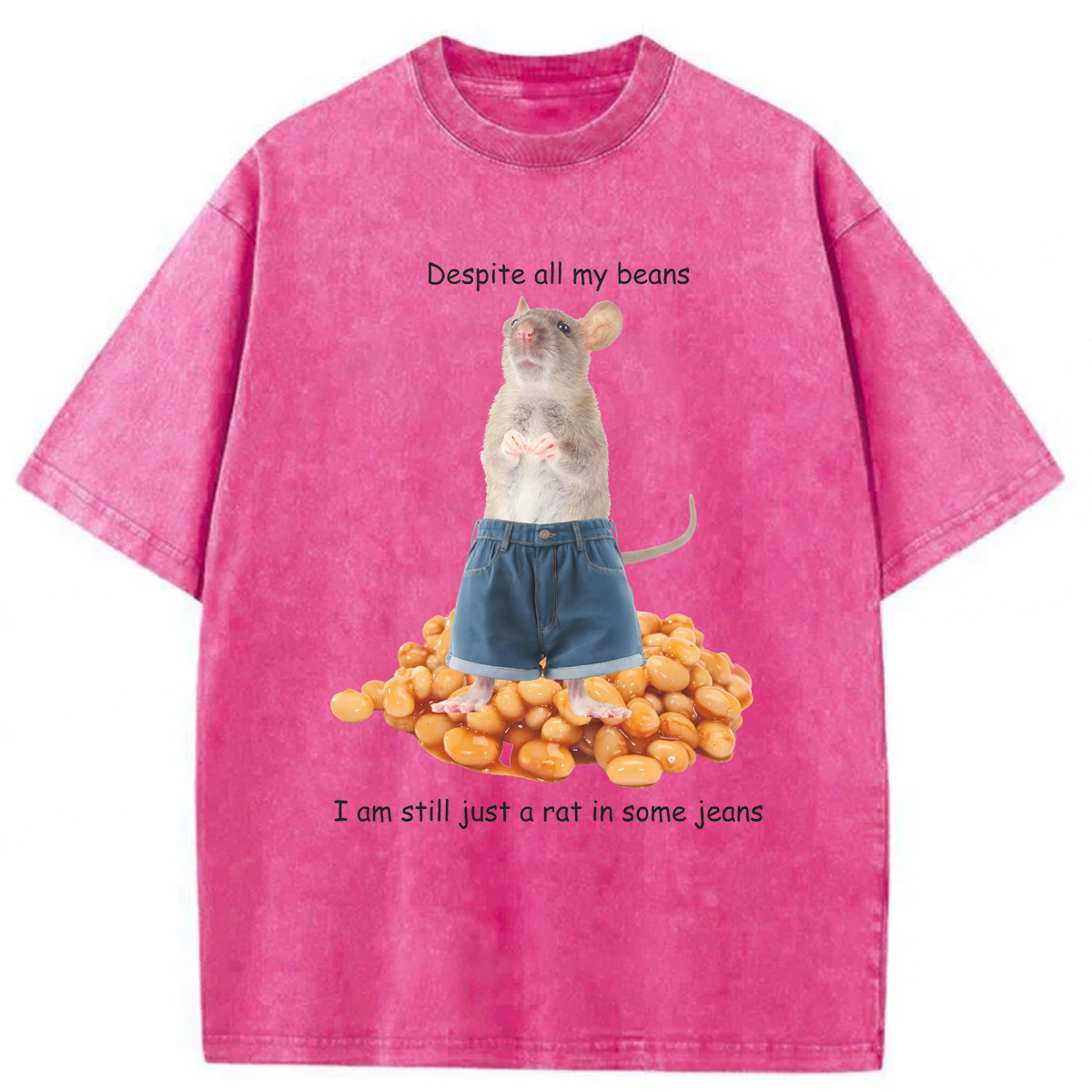 Tokyoviva Despite All My Beans Washed T-shirt