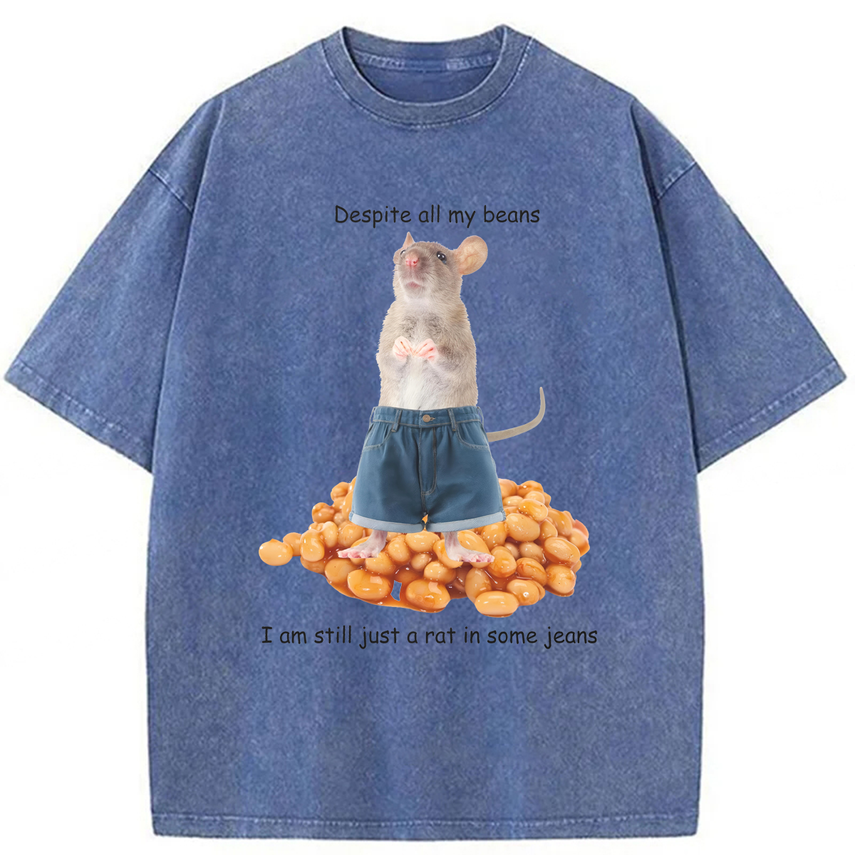 Tokyoviva Despite All My Beans Washed T-shirt