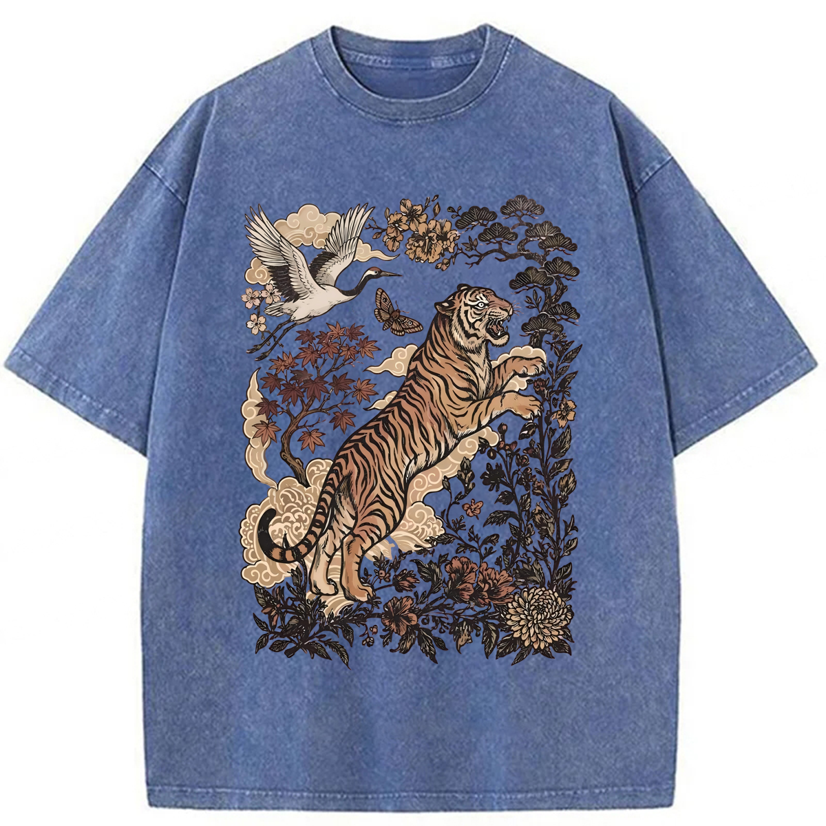 Tokyoviva Wild Tiger Washed T-shirt