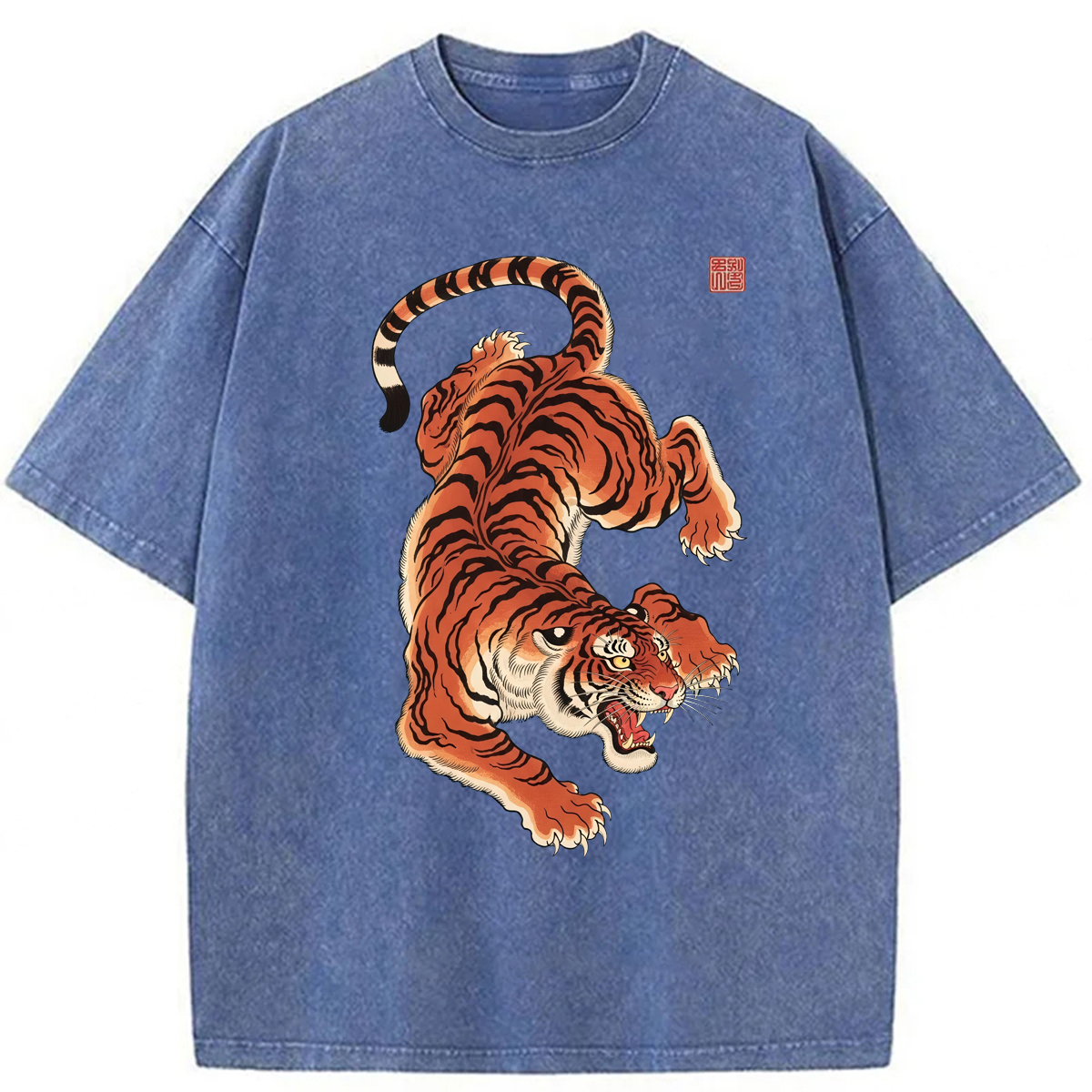 Tokyoviva Japanese Tiger Washed T-shirt