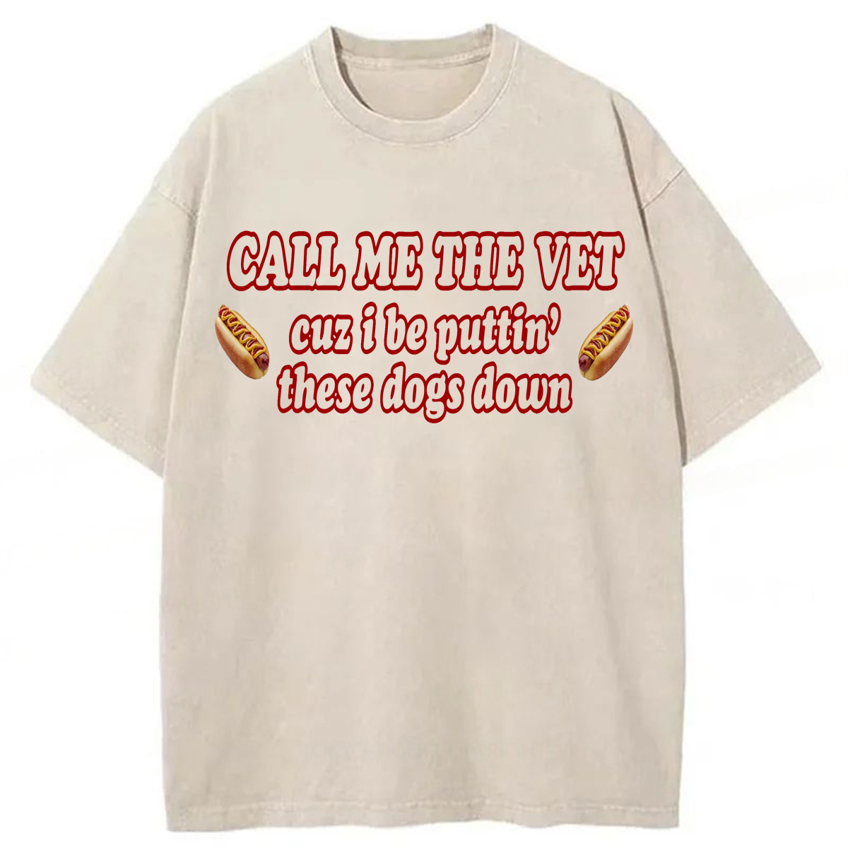 Tokyoviva Call Me The Vet Washed T-shirt