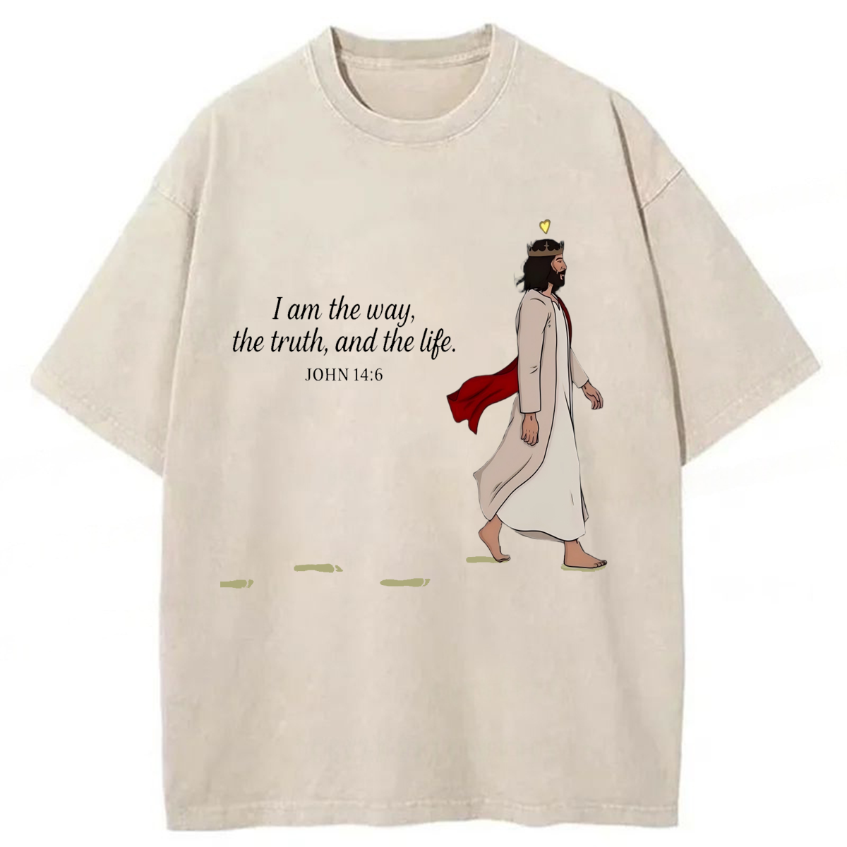 Tokyoviva Jesus The Way The Truth The Life Washed T-shirt