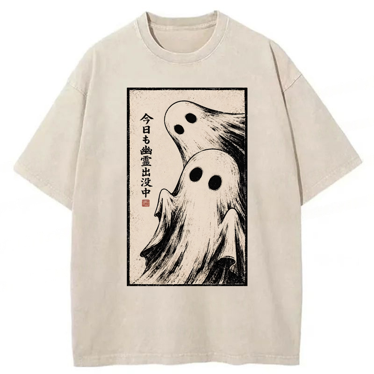 Tokyoviva Japanese Ghost Washed T-shirt