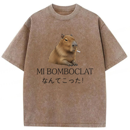 Tokyoviva Amazing Capybara Washed T-shirt