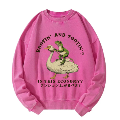 Should I Be Excited Washed Sweatshirt