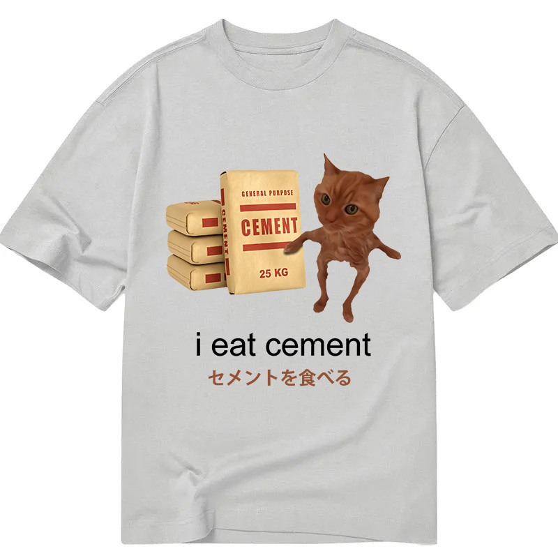I Eat Cement Meme Classic T-Shirt