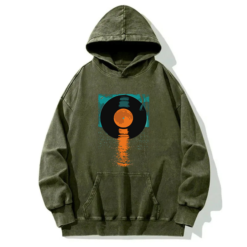Wandering Vinyl Washed Hoodie