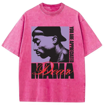 Tupac Dear Mama Appreciated Washed T-Shirt