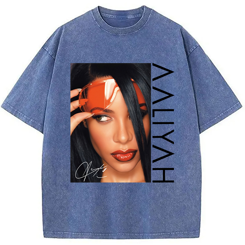 Aaliyah Vintage Washed T-Shirt