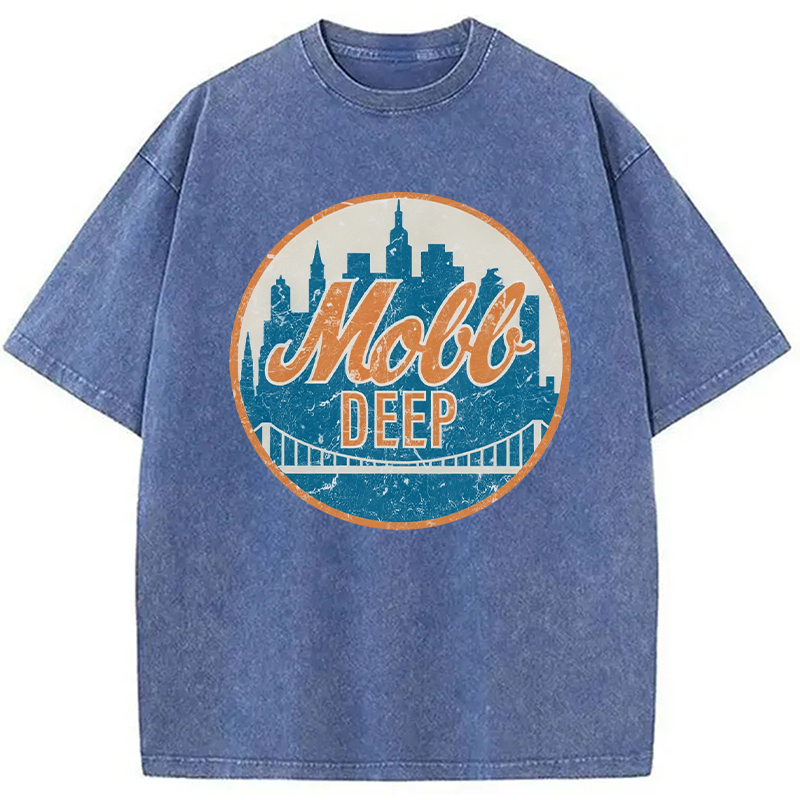 Mobb Deep Queens New York Vintage Washed T-Shirt