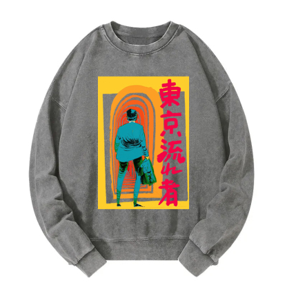 Tokyo Drifter Washed Sweatshirt