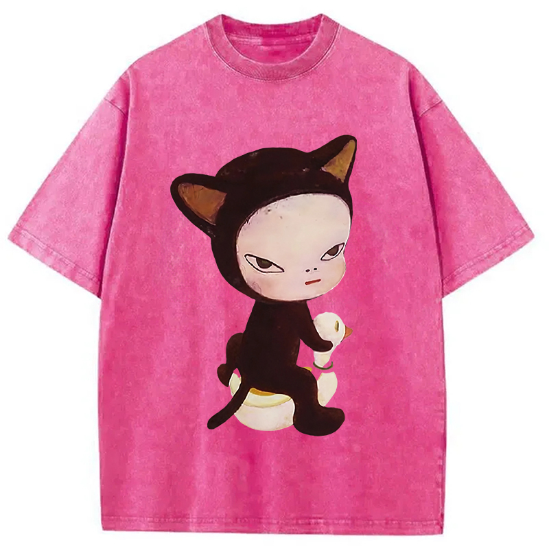 Yoshitomo Nara Washed T-Shirt