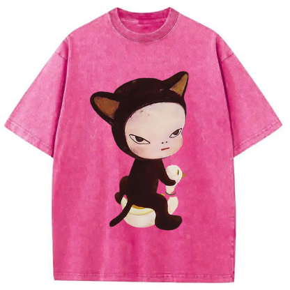 Yoshitomo Nara Washed T-Shirt