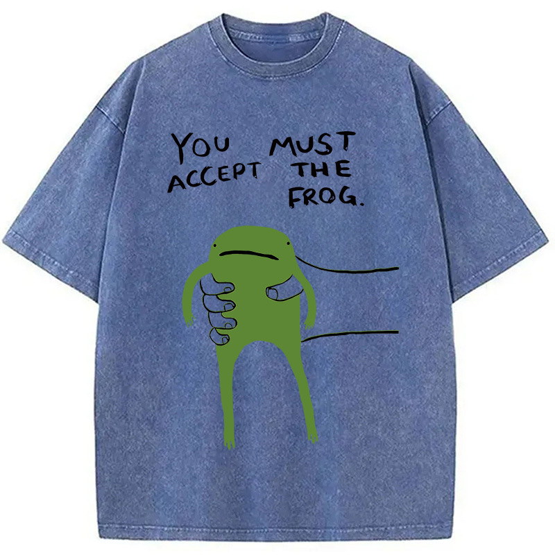 Give You Frog Washed T-Shirt