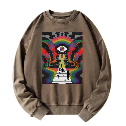 Step Into the Illuminates Washed Sweatshirt