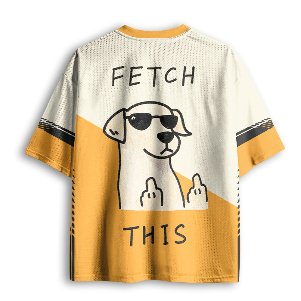 Baddiecat Rebellious Dog Mesh Jersey