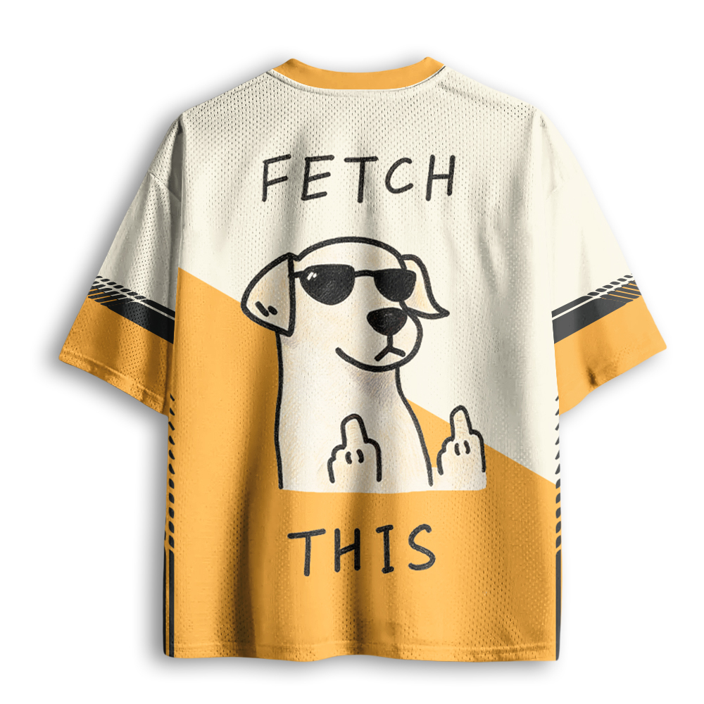 Baddiecat Rebellious Dog Mesh Jersey