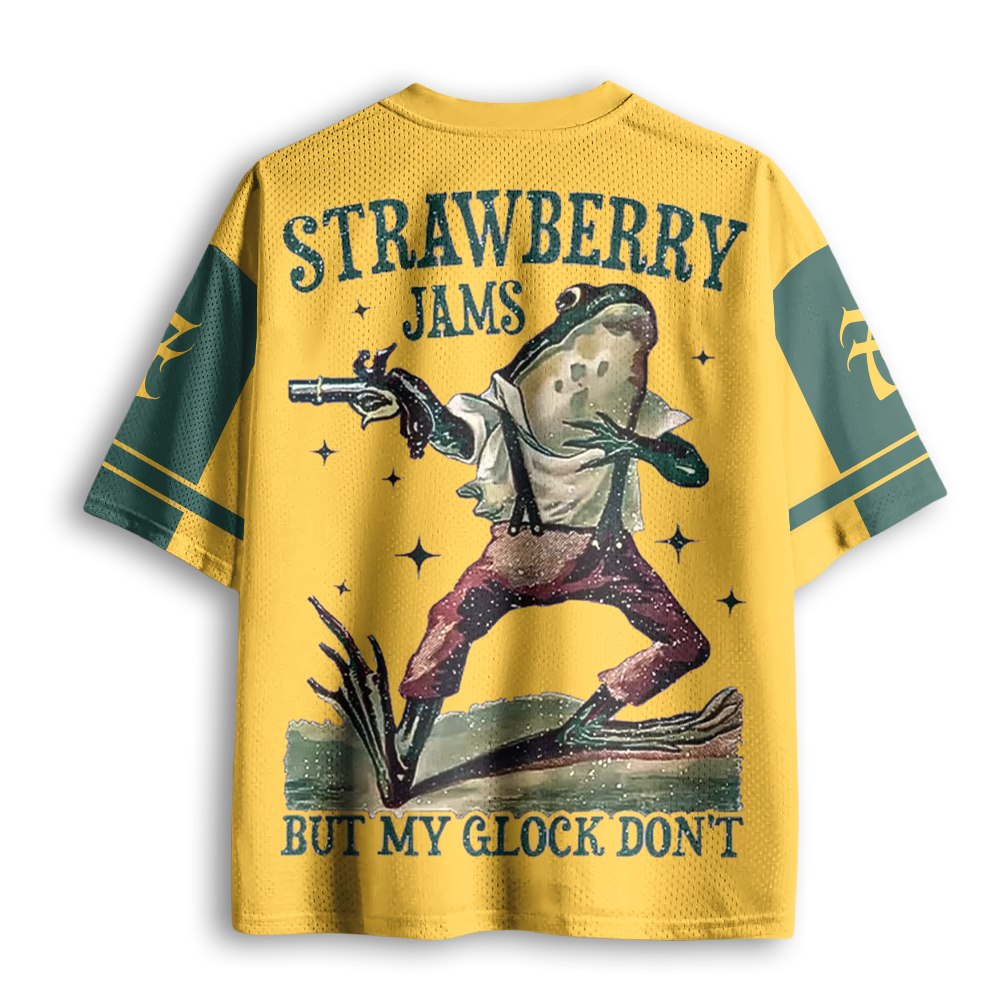 Baddiecat Arrogant Cowboy Frog Mesh Jersey