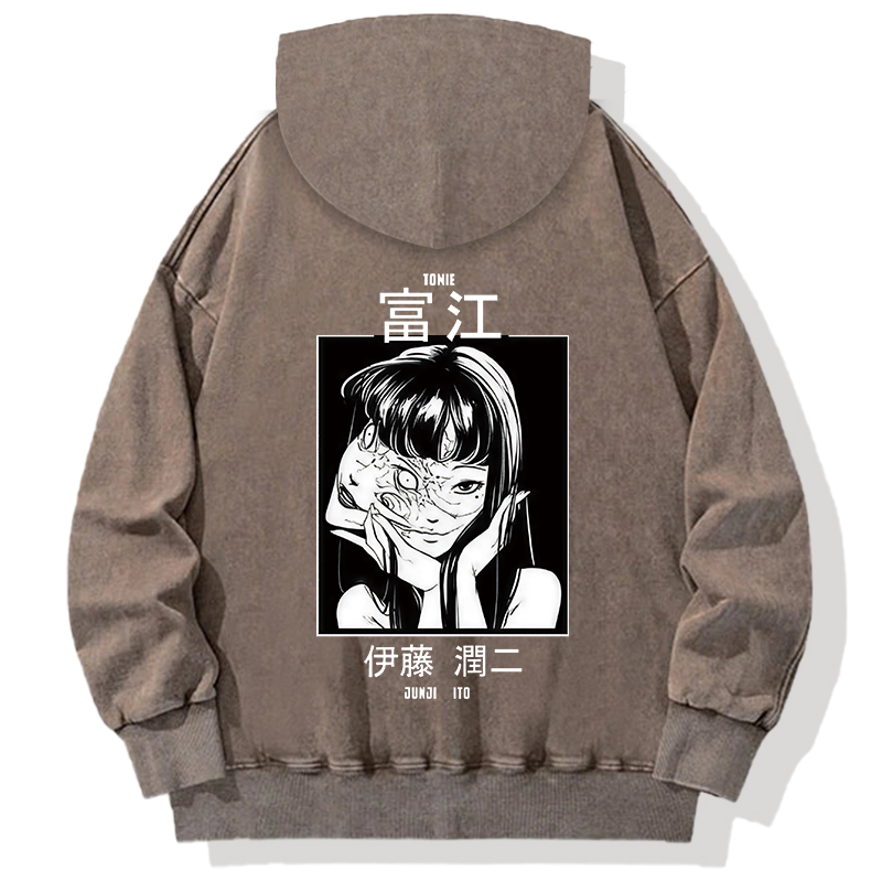 Tomie Japanese Back Washed Hoodie