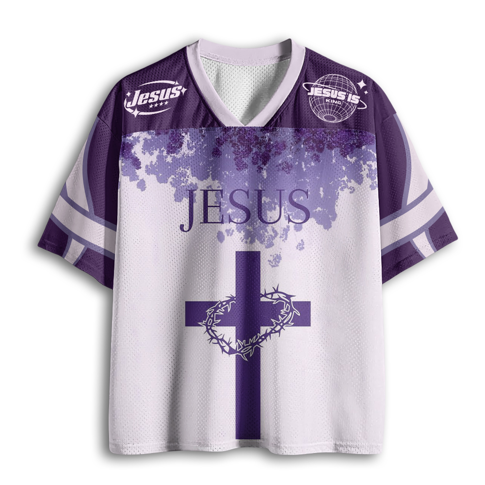 Baddiecat Passion Fruit Jesus Mesh Jersey