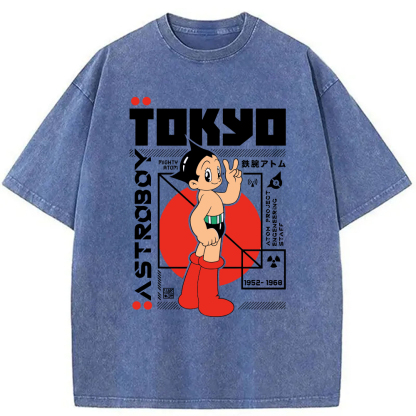 Astro Boy Japanese Washed T-Shirt