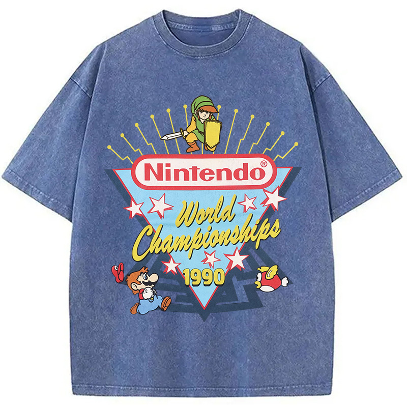 90s Nintendo World Championship Washed T-Shirt