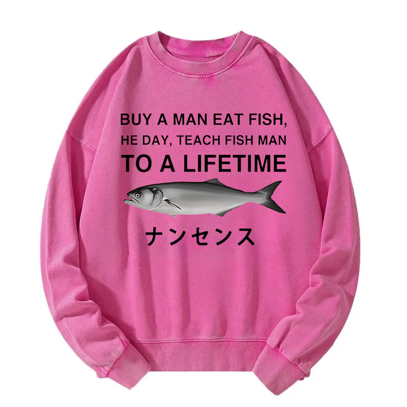 Funny To A Lifetime Washed Sweatshirt