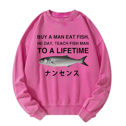 Funny To A Lifetime Washed Sweatshirt