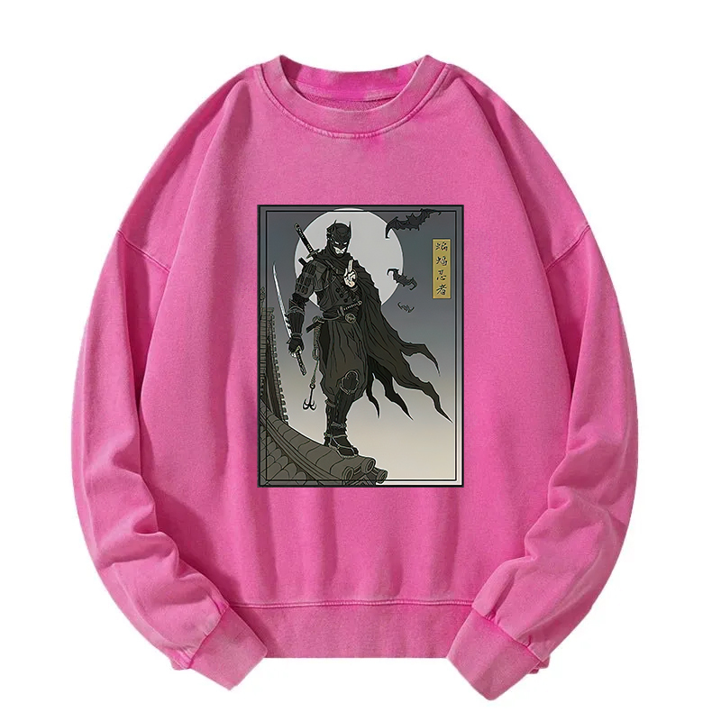 Japanese Batman Ninja Washed Sweatshirt