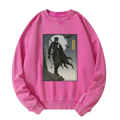 Japanese Batman Ninja Washed Sweatshirt